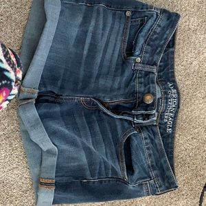 american eagle jean shorts